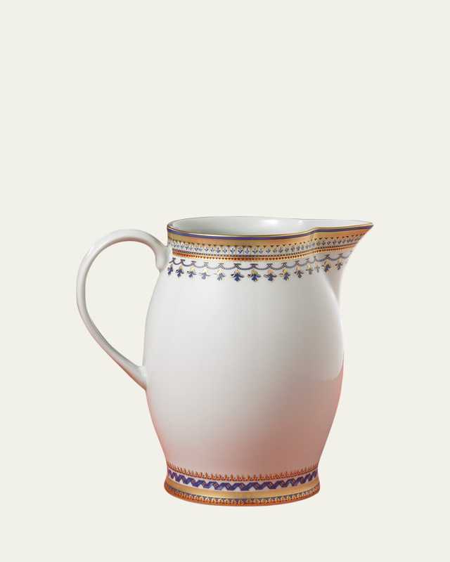 Chinoise Blue Pitcher